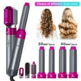 thumbnail image 2 of 2024 Hot Selling 5 In 1 Hair Dryer Air Brush Wrap Styler Multifunctional Bladder Brush One Step Electric Ion Föhn, 2 of 9