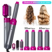 2024 Hot Selling 5 In 1 Hair Dryer Air Brush Wrap Styler Multifunctional Bladder Brush One Step Electric Ion Föhn