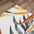 thumbnail image 3 of Rizzy Rugs Miramar Area Rug MIR968 Ivory Iris Leaves, 7' 9" x 9' 9", Ivory, 3 of 5