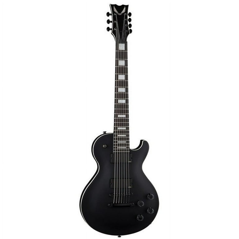 7弦 Dean Thoroughbred Stealth EMG Dean Thoroughbred Stealth 7 String Electric Guitar BKS w/EMG