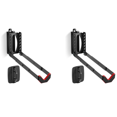 thumbnail image 1 of 2X Swivel Bike Wall Mount, Road Bike Wall Mount Hangers for Garage, Hold Up to 77 Lbs Bike Rack Bicycle Accessories,2 x Bike Wall Mount Holder Set,Black, 1 of 8