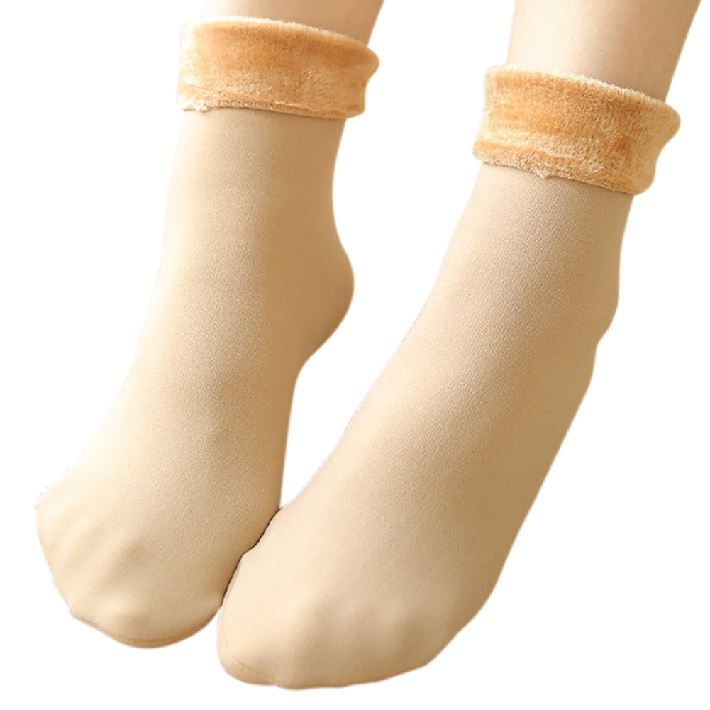 1 Pairs Women Lady Winter Snow Boot Socks Warm Plush Thermal Socks Thick Fleece
