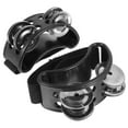 thumbnail image 1 of Xiao Hua Tambor de dos pies con correa ajustable (negro), 1 of 5