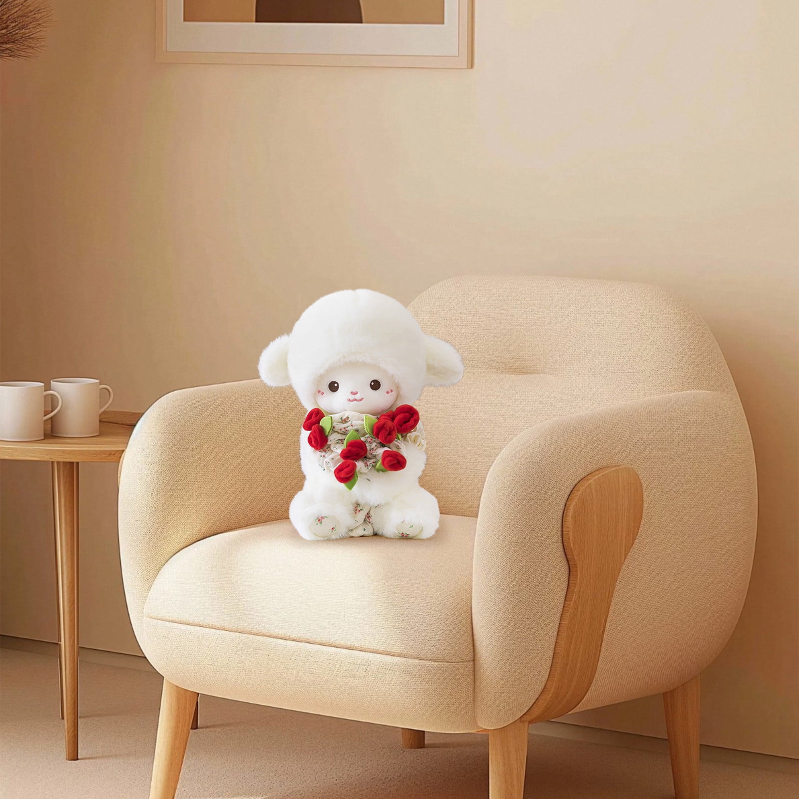 Adorable muñeco de cordero de lana con gorro magnético de rosa | Se transforma en un gorro de flores | Peluche suave para niños y adultos | Bodega Aurrera en línea Adorable muñeco de cordero de lana con gorro magnético de rosa | Se transforma en un gorro de flores | Peluche suave para niños y adultos | Bodega Aurrera en línea