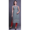 thumbnail image 2 of Bimba Robes Tunique Sans Manches Imprimées pour Femmes Vêtements d'Été TP, 2 of 5