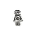 thumbnail image 3 of Fancy Bead White Sterling Silver Themed 11.82 mm 8.18 Reflections Wise Owl Bead, 3 of 4
