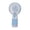 Blue, variant on Hyknon Portable Handheld Mini Fan, Cute Powerful Fan with Bear Button, USB Rechargeable Personal Fan with Base, Pocket Lightweight Fan for Women Travel Summer Outdoor Office Home Desk Decor, Black