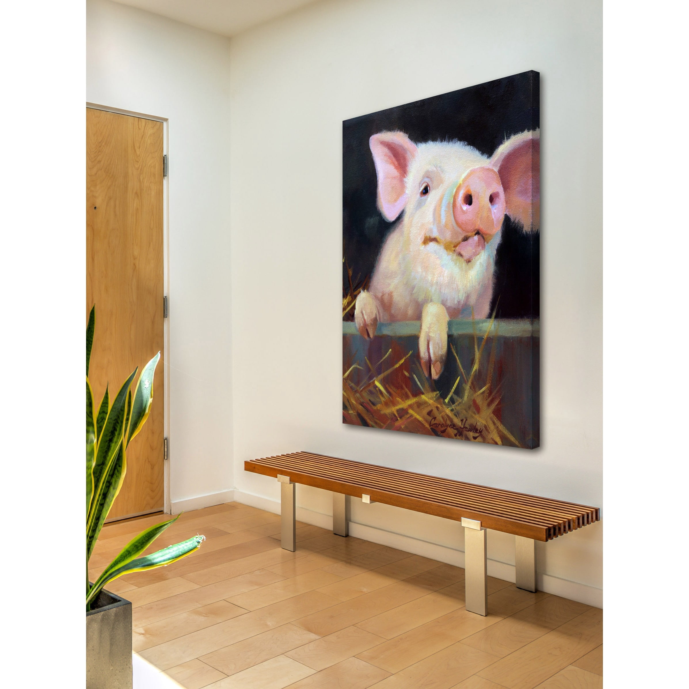 Marmont Hill "Farm Club II" Painting Print on Wrapped Canvas