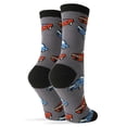 thumbnail image 2 of Oooh Yeah Women's Funny Novelty Crew Socks, Crazy Fashion Socks, Stang, One Size, 2 of 4