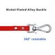 thumbnail image 5 of Correa de entrenamiento Leash NIMBLE, impermeable, larga, 9 m, color rojo, 5 of 6