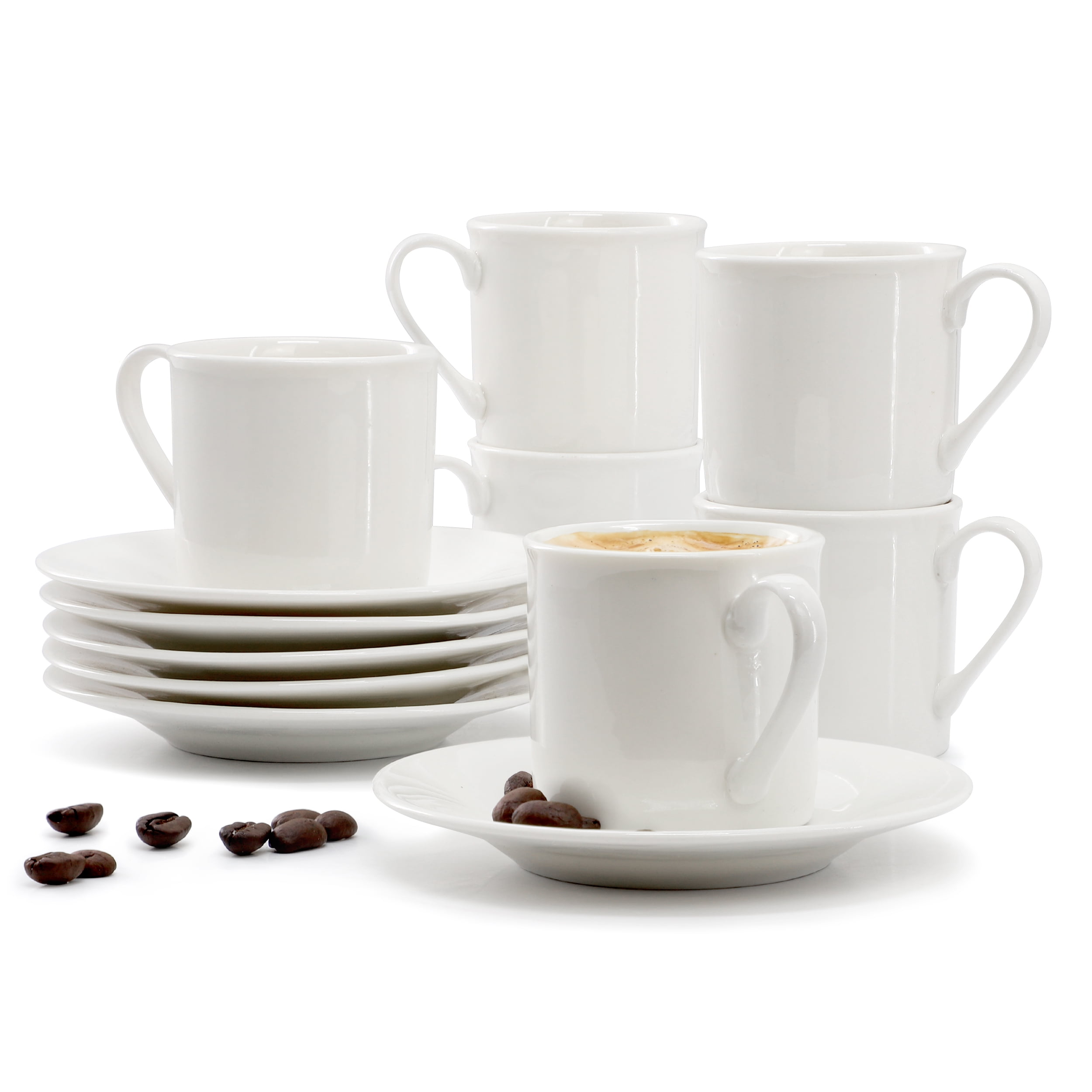 Villeroy & Boch New Wave Cream Soup Cup & Saucer Set - Premium White Porcelain