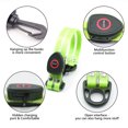 thumbnail image 2 of Cinturón Reflectante Led - Recargable Por Usb - Equipo De Alta Visibilidad Para Correr, Caminar Y Andar En Bicicleta - Se Adapta A Mujeres, Hombres Y Niños - Totalmente Ajustable Y Liviano Muyoka Hogar, 2 of 6