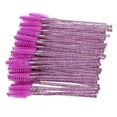 thumbnail image 3 of 50pcs Nylon Makeup Brush, Disposable Eyelash Wands with Spiral Structure Design, for Easy Mascara Application, 3 of 7