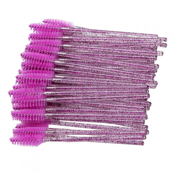 Cepillo De Cejas Desechable Flexible, Cepillo De Pestañas Desechable De Estructura Espiral Desechable, Para Maquillaje De Práctica