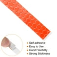 thumbnail image 4 of Uxcell Reflective Tape 2 Roll 26 ft x 0.4 inch Adhesive High Visibility Safety Tape Reflector Orange, 4 of 6