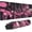Japanese Street Pink Anime, variant on Black White Japanese Anime Mouse Pad 31.5x11.8 XL Street Design Kawaii Style Extended Mousepad Large Keyboard Mouse Mat Desk Pad with Non-Slip Rubber Base Stitched Edges for Home Office Game