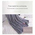 thumbnail image 3 of Piel Artificial De Doble Cara, Mantas Supersuaves, Manta Decorativa De Felpa Ultra, Ropa De Cama, Regalo De Navidad Kearding HA044059-02, 3 of 6
