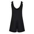 thumbnail image 4 of Hvot&aat Womens Fashion Summer Jumpsuits Sleeveless Tank Spaghetti Strap Overalls Baggy Casual Rompers with Pockets, 4 of 6