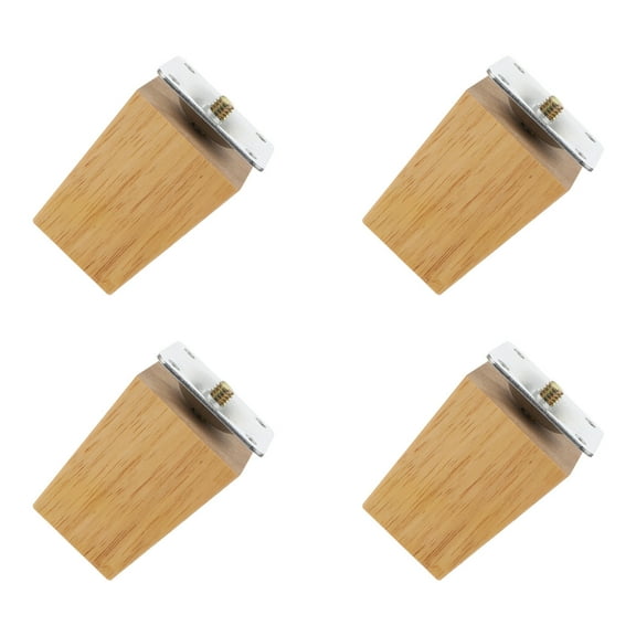 FUTUREORYY 4Pcs Replacement Chair Legs Assorted Color Wood Furniture Support Feet