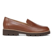 Vionic Womens Kensley Patent Leather Slip On Loafers
