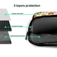 thumbnail image 4 of Lsque Pumpkin Maple Leaves Pattern Laptop Bag – Portable & Slim Single-Shoulder Computer Case with Adjustable Strap, Protective, Lightweight for 13”/14”/15.6” Laptops, 4 of 8