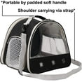 thumbnail image 5 of Guinea Pig Carrier, Small Animal Bird Rat Turtle Carrier Bag, African Hedgehog Portable Travel Carrier Outdoor Hangbag, Bird Rat Guinea Pig Squirrel Carrier, 5 of 5