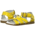 thumbnail image 5 of salt water sandals by hoy shoe original sandal (toddler/little kid/big kid/women's), shiny yellow, 11 m us little kid, 5 of 5