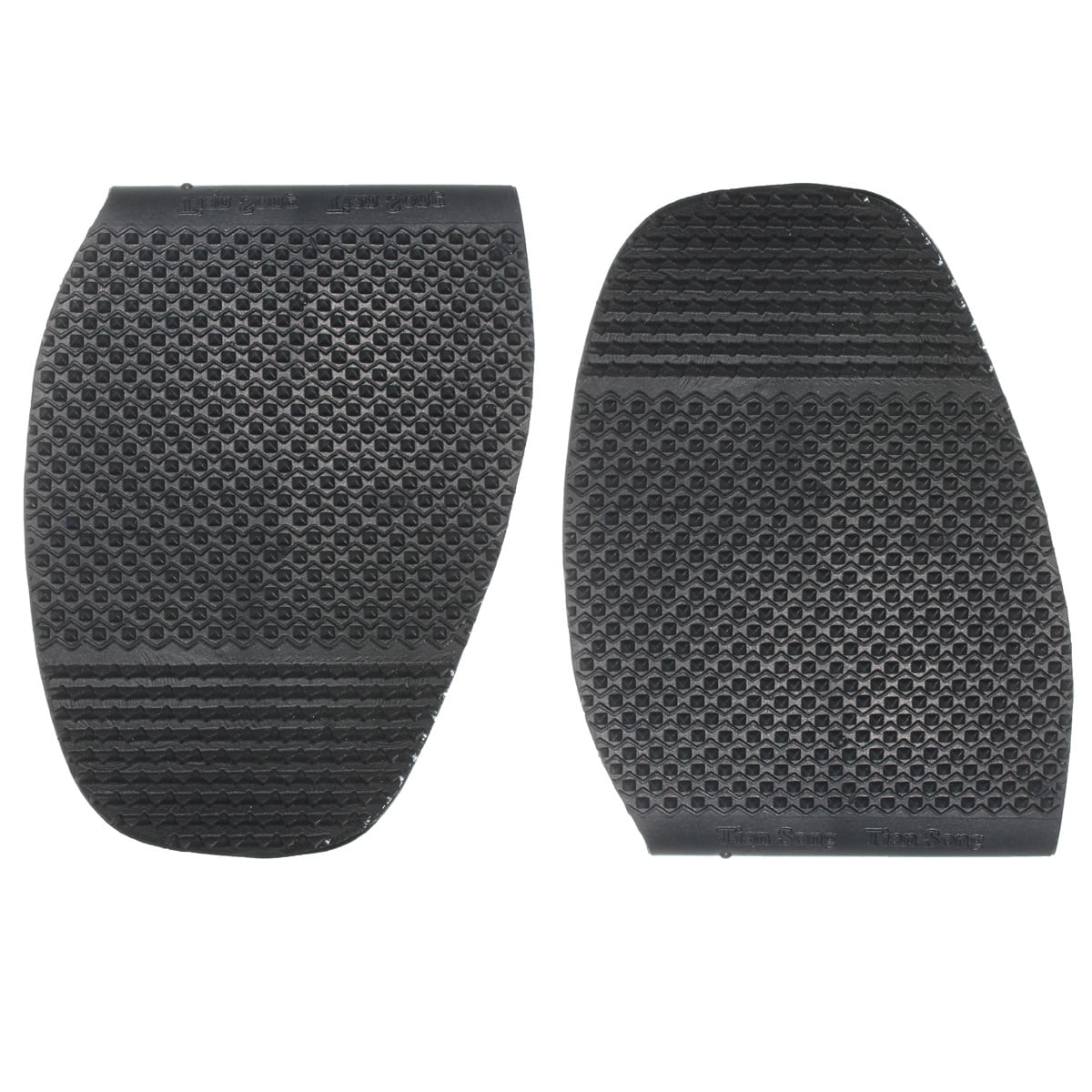 Pair Men/'s Rubber Glue on Half Soles Shoe Repair Supplies Anti-Slip Grip Pad