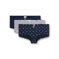 thumbnail image 1 of Sanetta Niñas Cutbrief Paquete de 3 -  Calzoncillos, patrón Azul/Blanco 152, 1 of 3