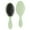 White-1, variant on Hair Brush Macaron Cyan Cushion Base Hair Brushes Touch Paddle Double Sided Pattern Oval Hairbrush