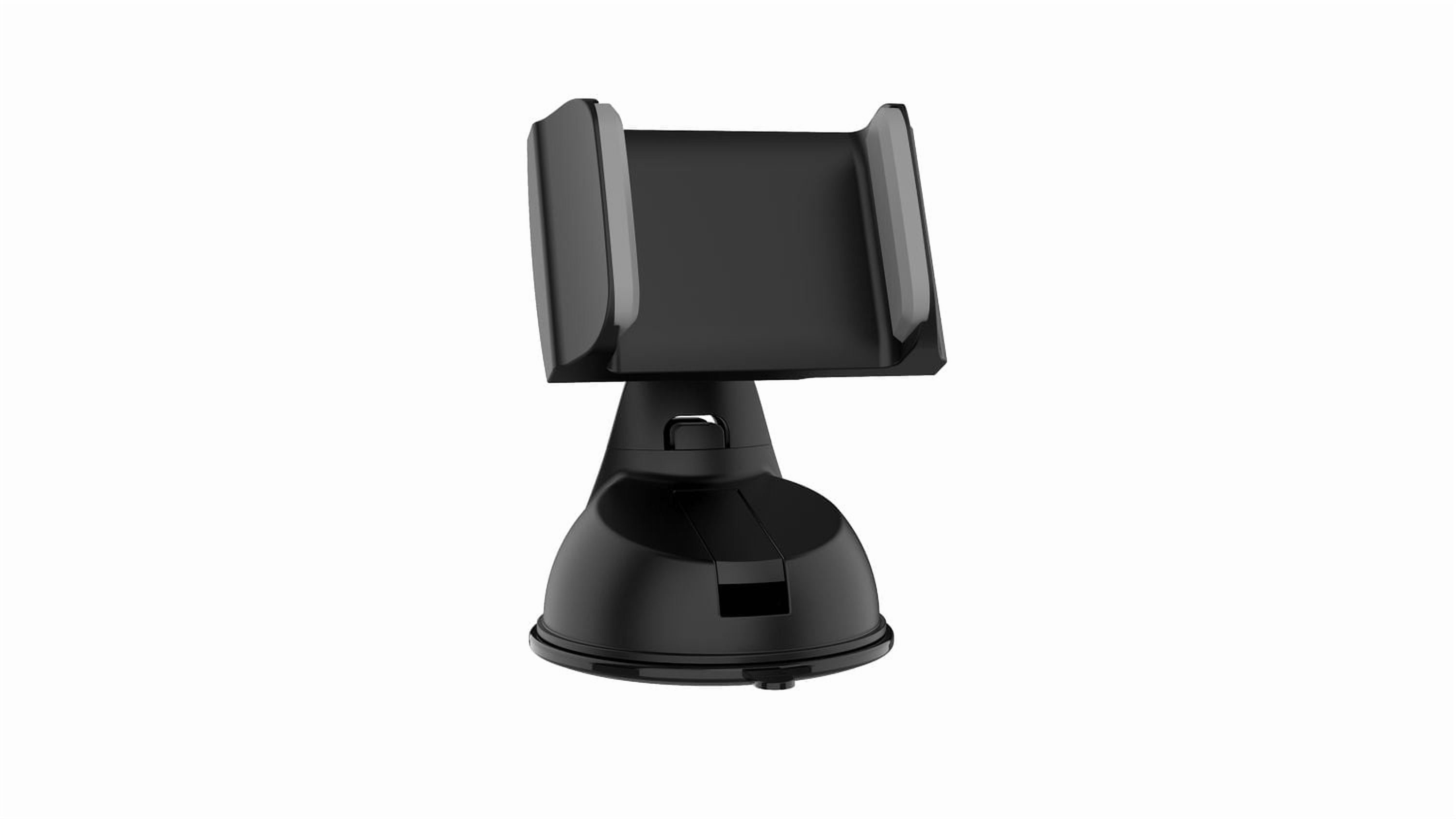AutoDrive Dash & Window Mount Phone Holder, Versatile Design, Compatible with Most Smartphones, Dash & window suction cup