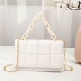 thumbnail image 1 of LinYooLi Sacs à Bandoulière en Cuir PU pour Femmes, Chaîne Texturée à la Mode, Sacs à Bandoulière en Strass, Sacs à Main Tendance d'Été, Sacs à Main pour Téléphone, 1 of 6