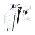 thumbnail image 6 of SR Suntour NCX Bicycle Suspension Seat Post with Standard Spring，Specification 30.4*350mm, 6 of 10