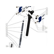 SR Suntour NCX Bicycle Suspension Seat Post with Standard Spring,Specification 30.9*350mm