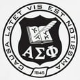 thumbnail image 3 of CafePress - Alpha Sigma Phi Black And White Seal Sweatshirt - Crew Neck Sweatshirt, 3 of 4