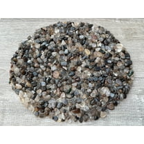 WHOLESALE Natural Semi Tumbled Black Rutilated Quartz Gemstone Chips, Crushed Mini Crystals, Undrilled (Black Rutilated Quartz, 0.25 Pound)