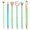 Green, variant on 6 Pack Diamond Retractable Ballpoint Pen Set, Sparkling Crystal Business Pen With 1.0mm Black Ink, Exquisite High Beauty Pens For Office And Home, Gold