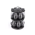 thumbnail image 2 of Cateissary Soporte para latas de especias con 8/16 botellas, suministros de cocina resistentes de acero inoxidable, soporte giratorio de 360 Organizadores de utensilios de cocina Tipo 2, 2 of 6