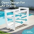 thumbnail image 5 of Coast Modern Pool Organizer for Floats and Toys - Large Waterproof Storage Rack for Outdoor Pool Area, 5 of 6