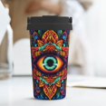 thumbnail image 6 of Goofa Vibrant Psychedelic Eye for Insulated Travel Coffee Mug Spill Proof Leak Proof 16 OZCoffee Tumbler Reusable Coffee Cups with Lids Thermos for Hot and Cold Drink, 6 of 8