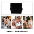 thumbnail image 3 of KAKOWELY Black Acrylic Tea Bag Holder for Storage Multipurpose Container 2Pcs,3.35"X2.52"X1.97", 3 of 5