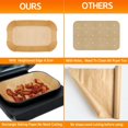 thumbnail image 2 of Air Fryer Liners Ninja Accessories,Air Fryer Liners Disposable Paper Air Fryer Parchment Paper Liners Rectangular Air Fryer Accessories Baking Paper, 2 of 7