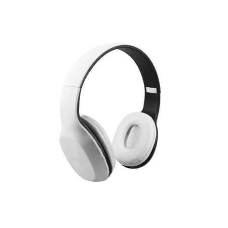 Over-the-Head Stereo Wireless Headsets for Alcatel 1L Pro (2021),1S, 1L (2021), 1SE,Insight, SMARTFLIP, Avalon V, 3L (2019), 3,1s, 1x,1C,1x (White)
