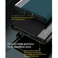 thumbnail image 6 of for Xiaomi Redmi Note 10 Pro/Note 10 Pro Max Bracket Pagnetic Leather Cover TPU Shockproof Protection Flip Phone Case for Xiaomi Redmi Note 10 Pro Max CX Green, 6 of 8