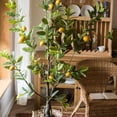 thumbnail image 3 of Artificial Lemon Tree, 3 of 12