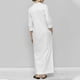 thumbnail image 5 of Vestido Largo Con Bolsillos de Manga Larga Con Botones de Verano Informal Con Cuello en V Para Mujer Odeerbi  ODB113884, 5 of 9