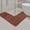 Brown, variant on L Shaped Bathroom Rug, Washable Corner Bath Mat | Non Slip Shower Mat, Water Absorbent Soft Bath Rug, Washable Rug Carpet for Square Shower, Tub, Bath Room