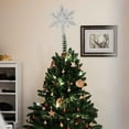 thumbnail image 4 of Gymnture christmas 2PCS Christmas Snow Tree Topper Xmas Tree Toppers for Tree, 4 of 11