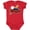 Red, variant on Inktastic Little Slugger Boys or Girls Baby Bodysuit
