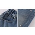 thumbnail image 7 of Wdgfv Baggy Jeans for Girls Wide Leg Denim Pants Classic Straight Leg Design With Decorative Beads Comfortable Wide Leg Trousers Blue 15-16 Years, 7 of 7
